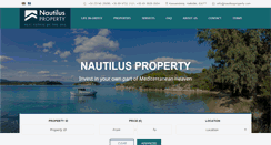 Desktop Screenshot of nautilusproperty.com